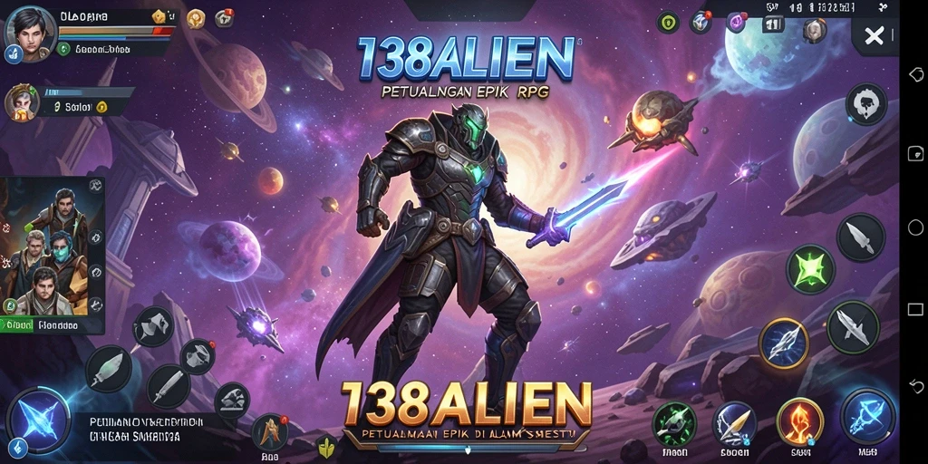 Screenshot utama 138ALIEN menampilkan aksi seru dalam game RPG.