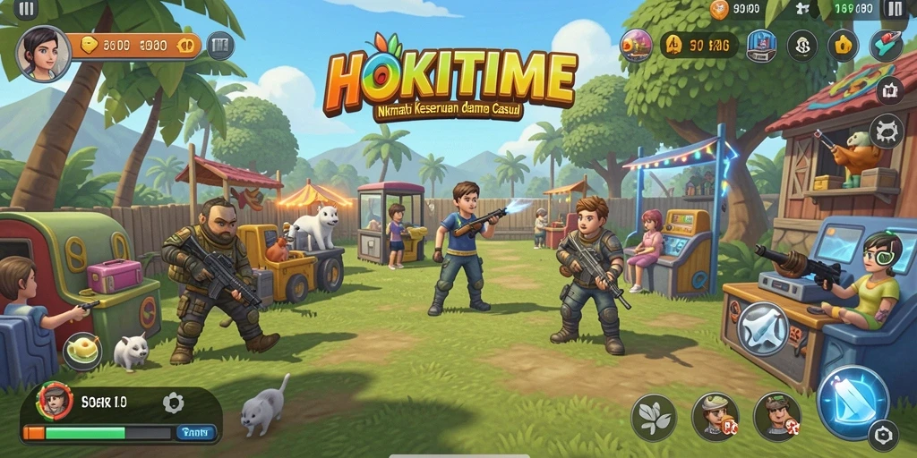 Tampilan gameplay <strong>HOKITIME</strong> yang seru dan mengasyikkan, cocok untuk semua kalangan.