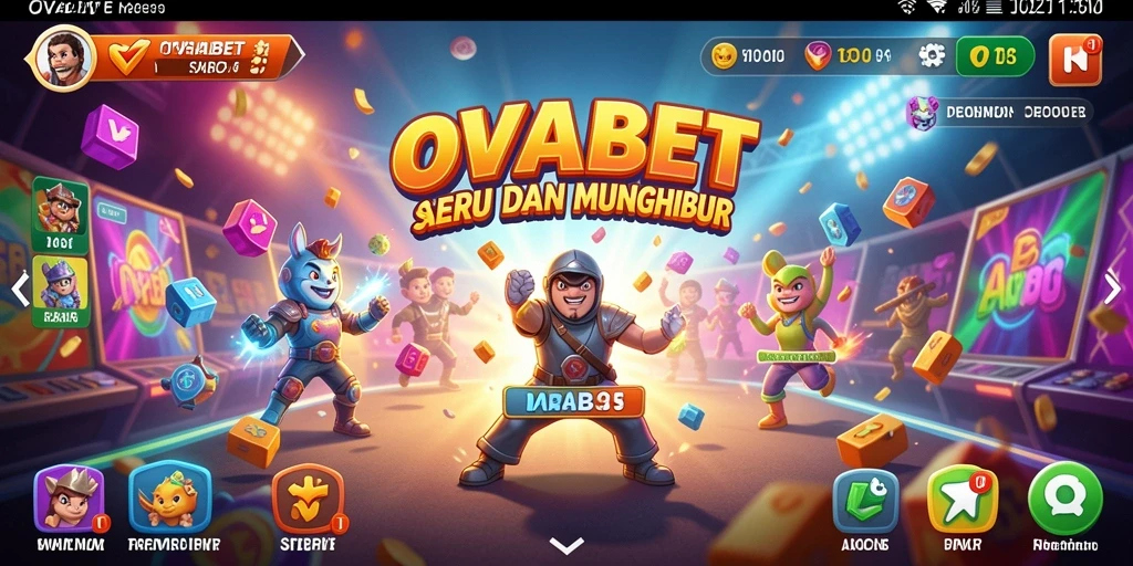 Tampilan gameplay OVABET yang seru dan penuh tantangan.