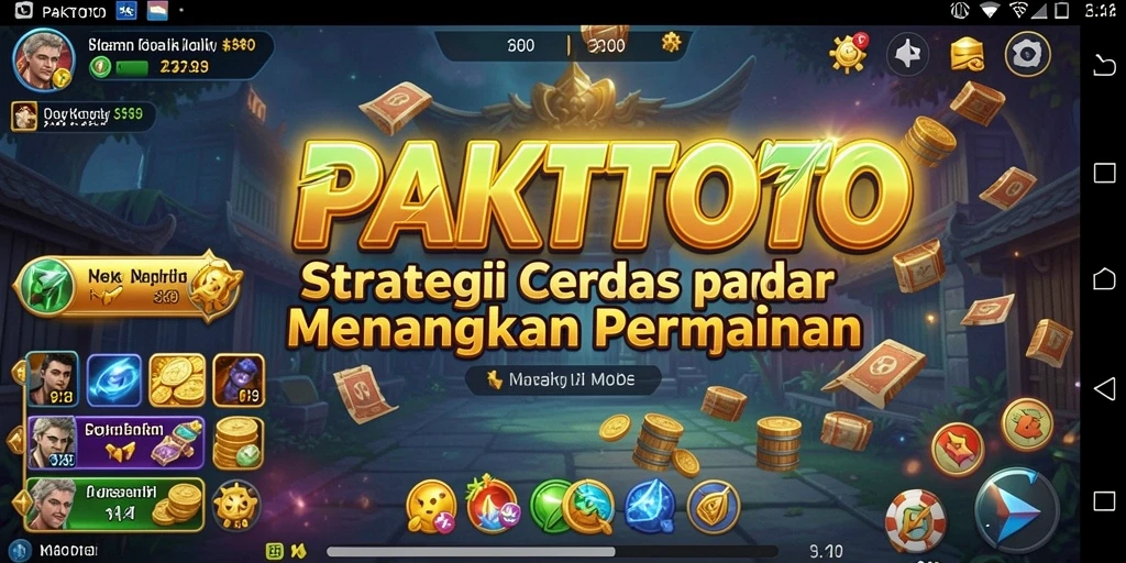 Screenshot utama PAKTOTO menampilkan gameplay strategi yang mendebarkan.