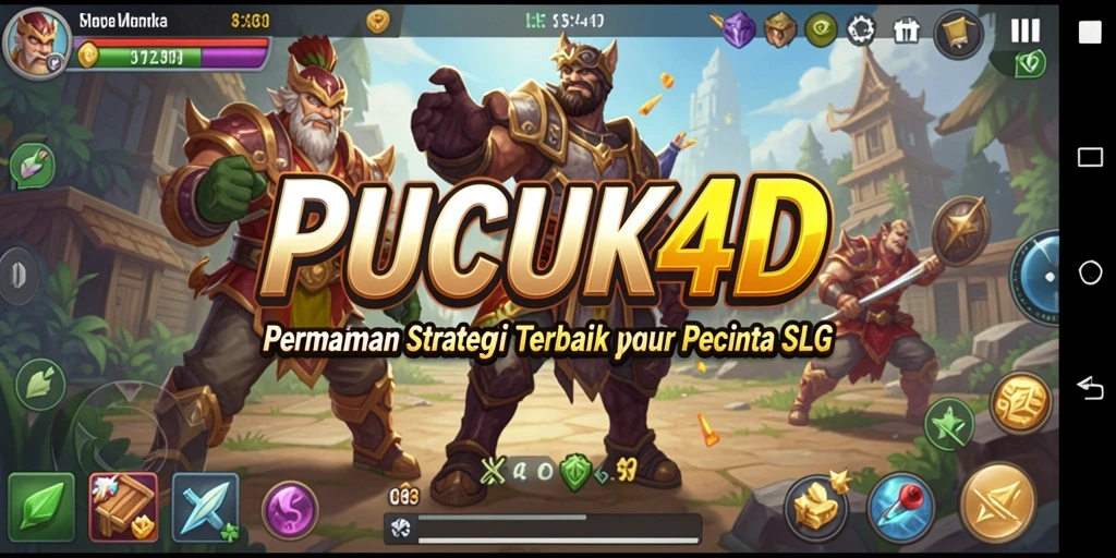 Tampilan utama gameplay PUCUK4D yang menarik dan mendebarkan.