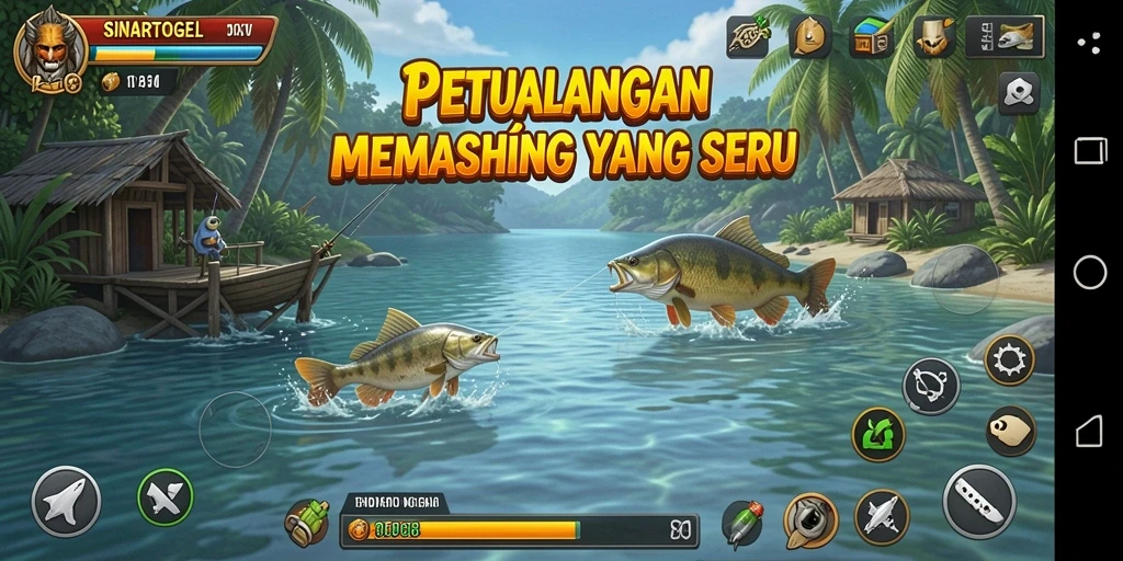 Tangkapan ikan besar dalam gameplay SINARTOGEL yang mendebarkan.