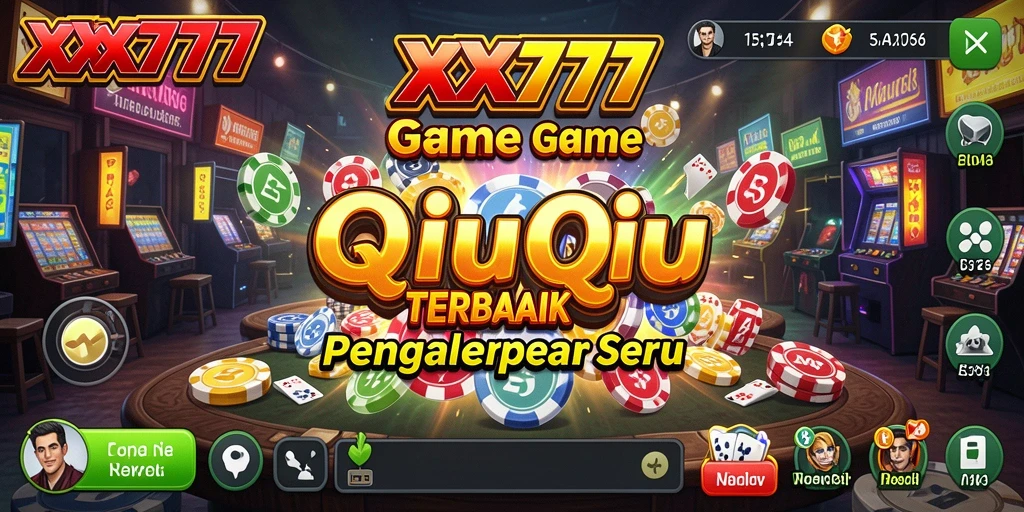 Tampilan menarik dari gameplay QiuQiu di XXX777.